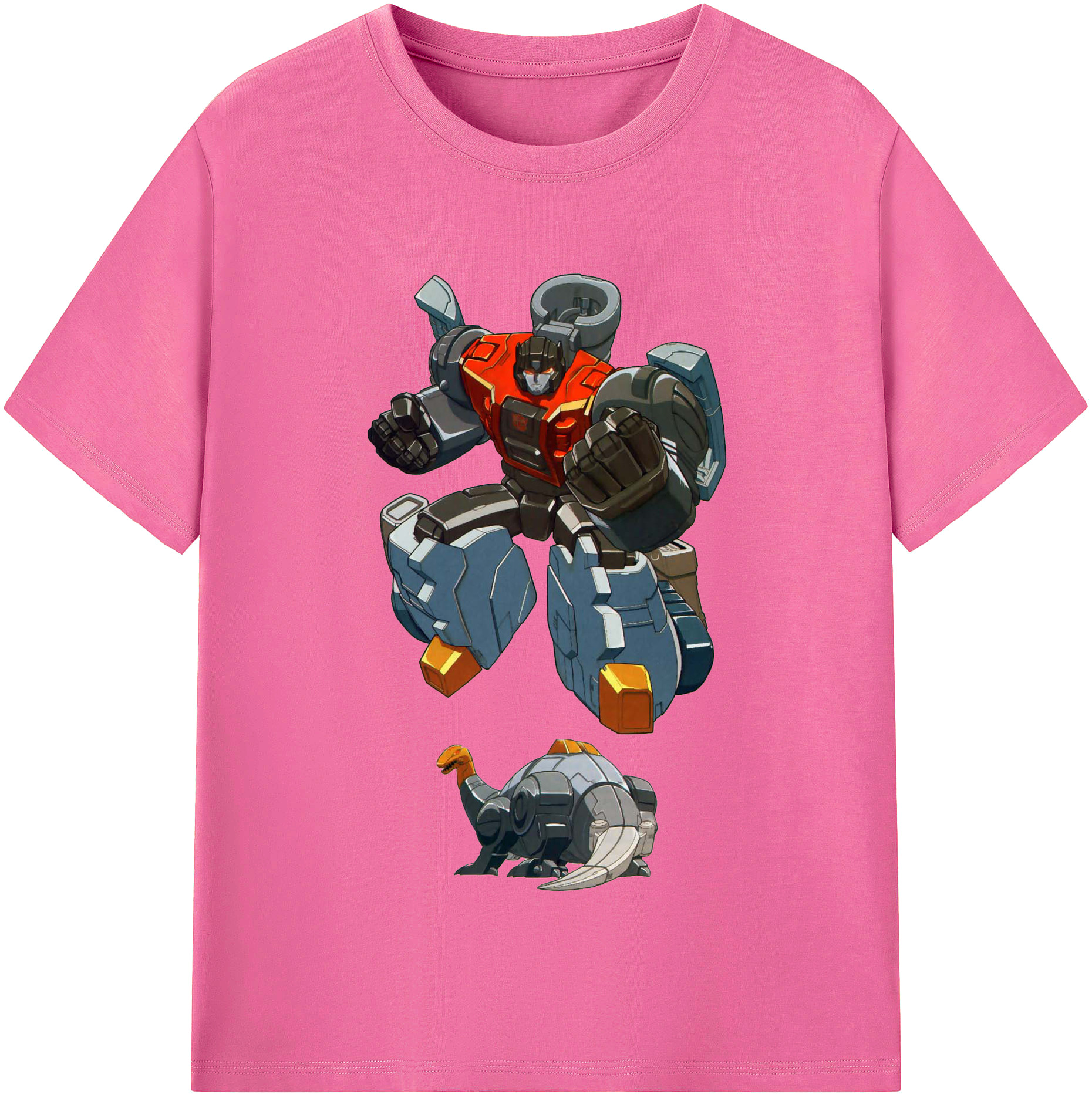 （画像用）  レディースカジュアルプリントTシャツ（綿100％）